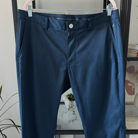 Bonobos Maide Slim Straight Navy Golf Chino Performance Pants Men’s 35 X 30 - Picture 2 of 11